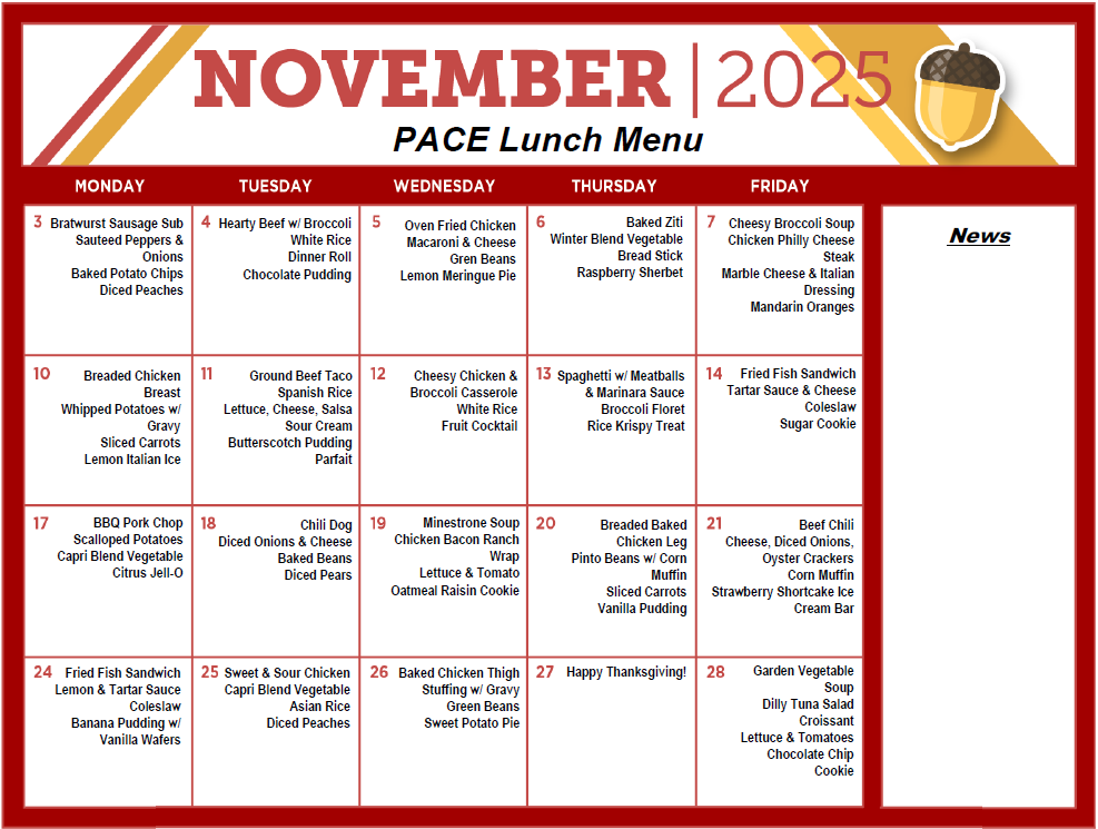 pace_november_lunch_menu_2025