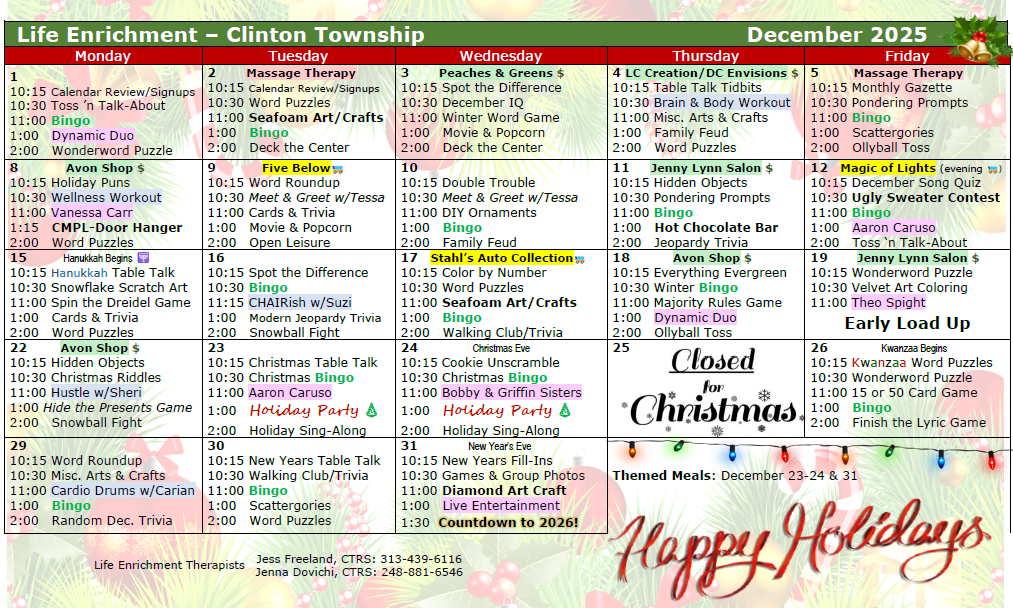 Clinton_Township_December_Calendar