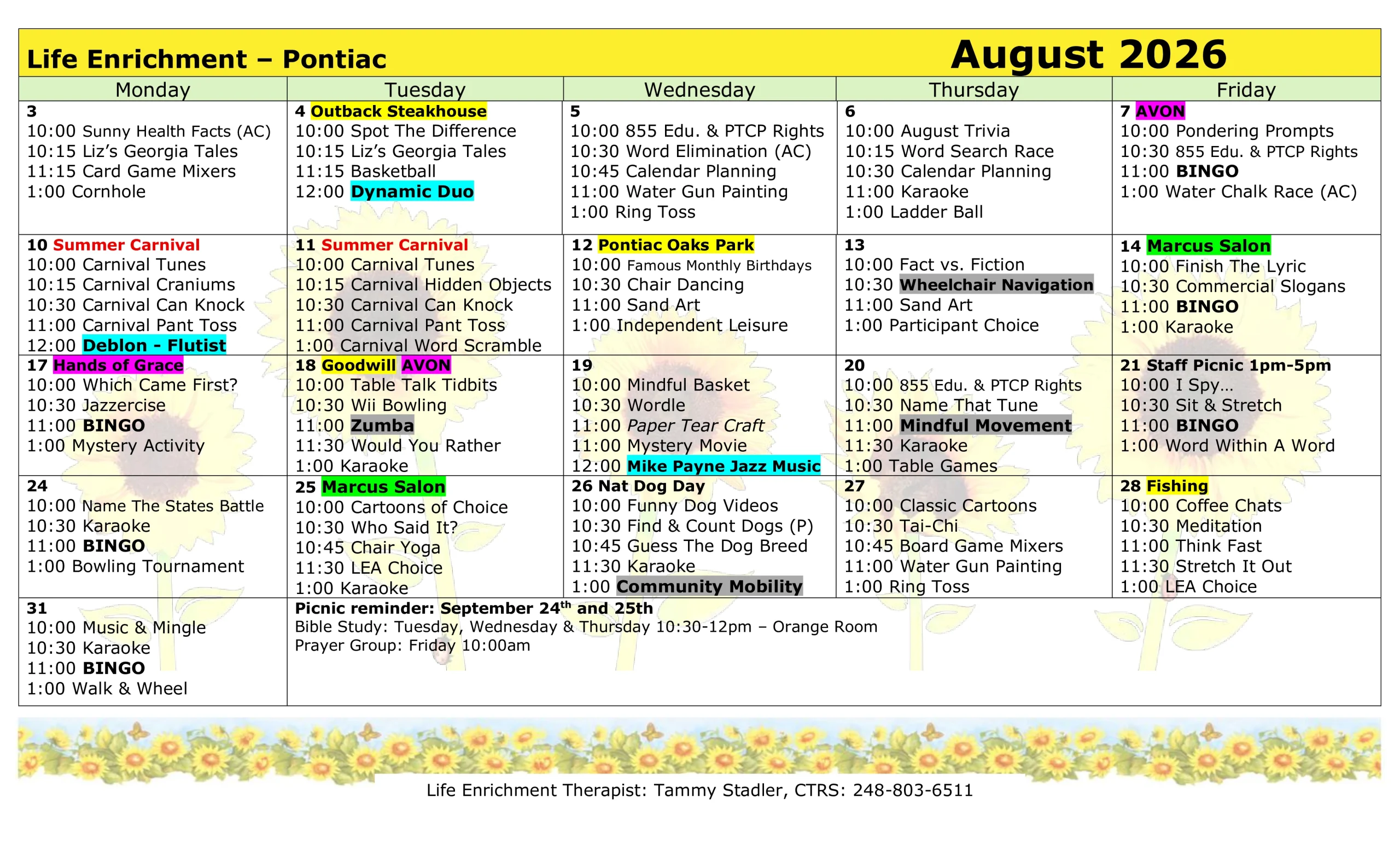 August-2026-activities-calendar-pontiac