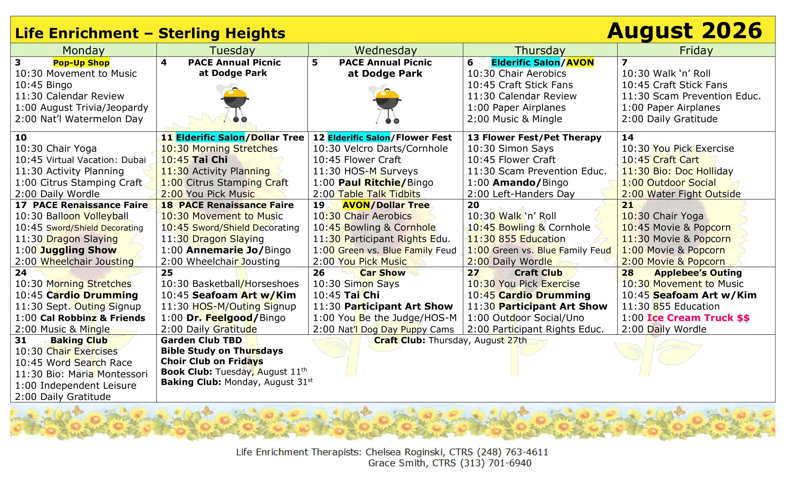 August-2026-activities-calendar-sterling-heights Activities calendar for PACE Southeast Michigan - Sterling Heights - August 2026